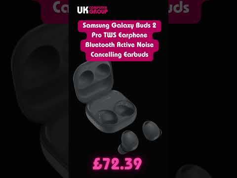 Samsung Galaxy Buds 2 Pro TWS Earphone Bluetooth Active Noise Cancelling Earbuds was now £72.39 👇