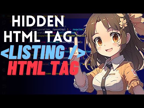 Hidden HTML Tag | Listing Tag under 60 Seconds