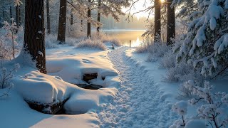 Beautiful Relaxing Music, Calm Music, Peaceful Instrumental Music❄️Magical Winter Wonderland ~ Relax