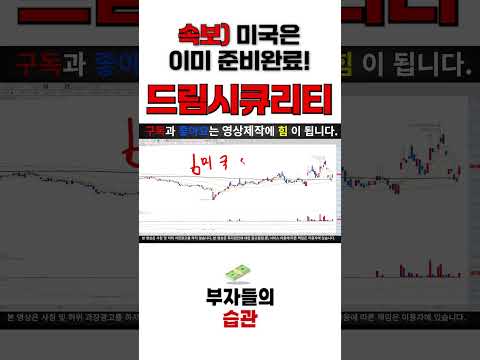 [드림시큐리티 분석]  최소 200% 상승 나오는 이유