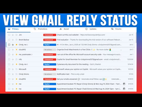 Show Which Emails You Have and Have Not Replied to in Gmail