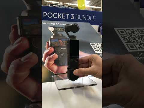 DJI Osmo Pocket’s slick small portable design is so tempting!