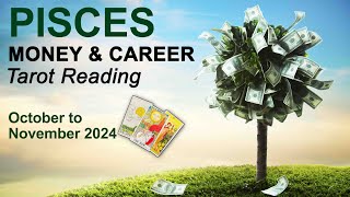 PISCES MONEY & CAREER TAROT READING "LANDING ON SOLID GROUND" October to November 2024 #moneytarot