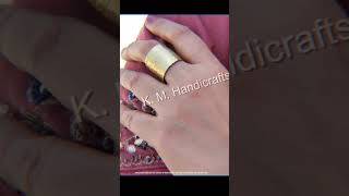 Handmade brass Rings #brassjewellery #brassjewellery #jewellerymanufacturer