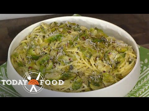 Creamy Brussels sprouts pasta: Get Katie Lee Biegel's recipe