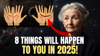 If You Have a CRESCENT MOON and the Letter M on Your Palm, 8 Things Will Happen to You in 2025!