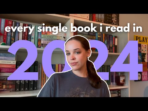 every book I read in 2024 + my ratings