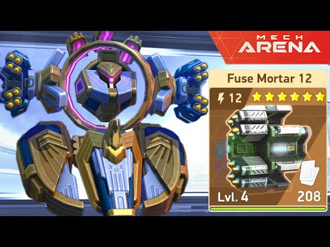 Illegal Fuse Mortar 12 on Seeker? Get Ready for Massive Madness! 💥🔥 Mech Arena