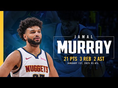 Jamal Murray Full Game Highlights vs. Hawks  📺 | 1/1/25