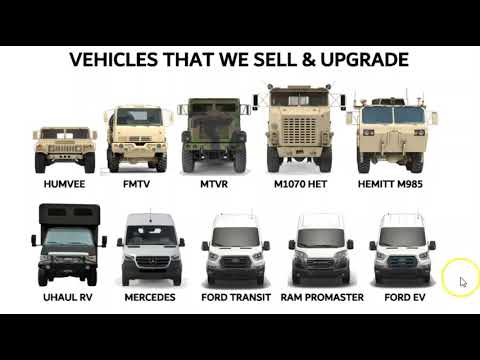 Catalog Overview Of Our Overland Vehicles