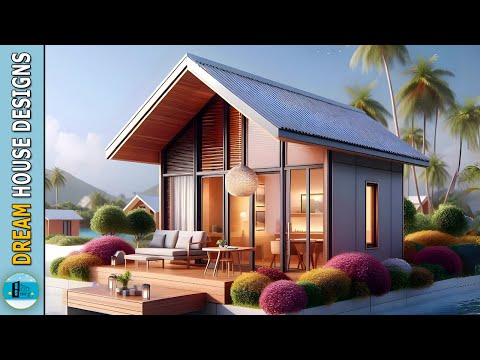 Maldives Escape! ✨20+ TINY House DESIGN Ideas (Exterior Tour) 💖✨