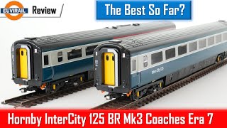 Review: Hornby BR InterCity 125 Mk3 Coaches, Blue/Grey Livery, Magnetic Couplers, MagLight Ready