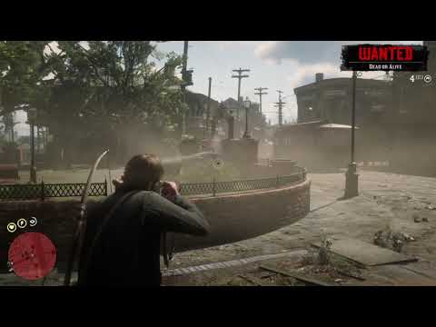 Red Dead Redemption 2 Rampage in Saint Denis