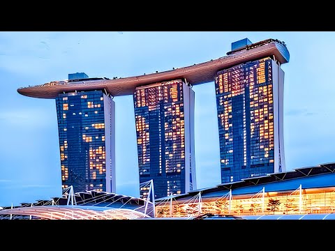 Marina Bay Sands Hotel Singapore Full Tour : Infinity Pool, Suite, Lounge, Breakfast, etc | 4K Tour