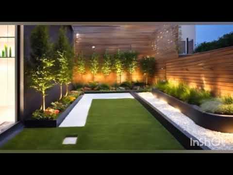 Modern home garden landscaping ideas | Home Backyard Garden Rooftop Pergola Design