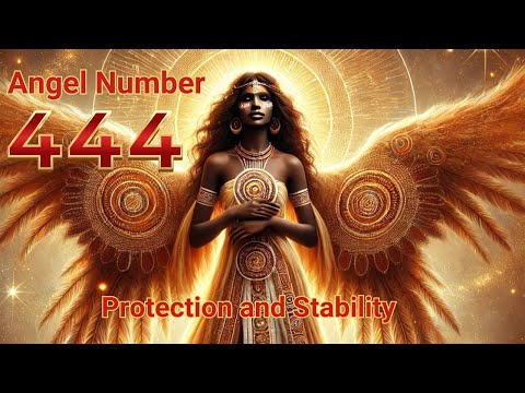 Angel Number 444: Protection and Stability #angelnumbers