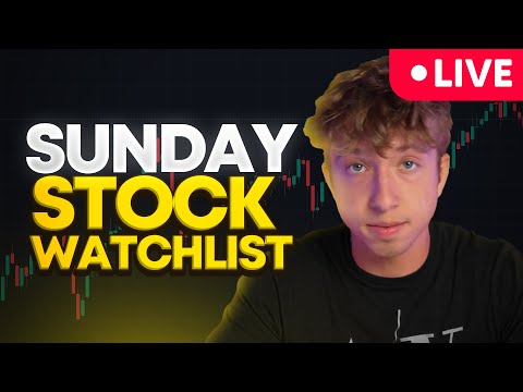 Live Sunday Stock Watchlist (07/14)