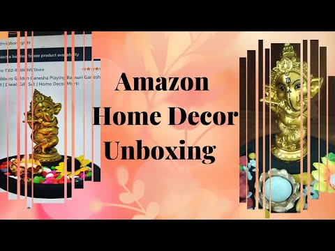 Amazon Home Decor Unboxing/Affordable Gift Idea/Haul/Baba Ganesh Decoration/Festive #amazon