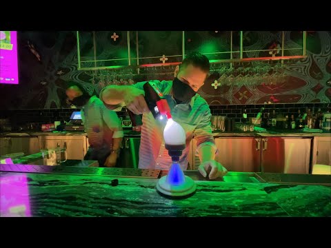 Top 3 Craft Cocktails at the Datamosh Bar - inside Omega Mart by Meow Wolf in Area 15 in Las Vegas