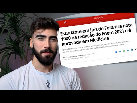 LENDO A REDAÇÃO NOTA 1000 DO ENEM QUE USOU O MEU MODELO PRONTO