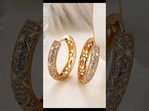 Gold Earrings Designs 2025 Part 2 #shorts