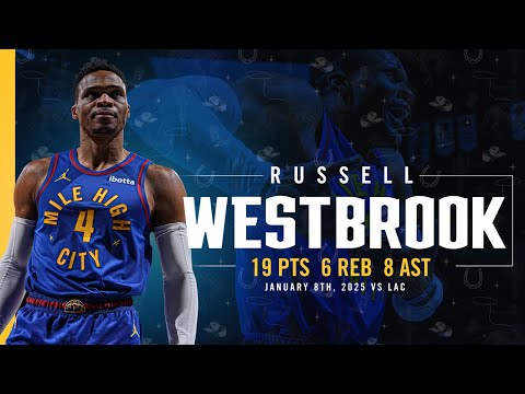 Russell Westbrook Full Game Highlights vs. Celtics  📺 |  1/8/25