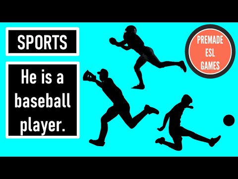 Learn Sports | English Classroom Guessing Game (Part 1) | Athletes