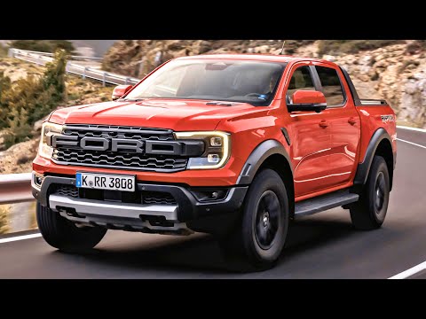 2023 Ford Ranger Raptor Code Orange - Exterior Interior, Drive