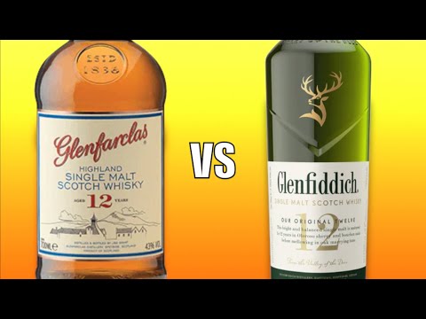 Glenfarclas 12 vs  Glenfiddich 12 Year Old Highland Single Malt Scotch Whisky