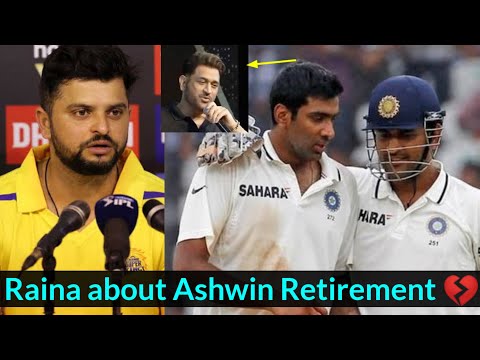 Suresh Raina About Ashwin Retirement | CSK Ashwin IPL team 2025