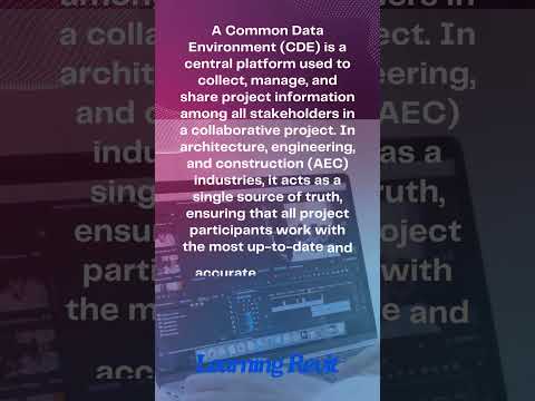 WHAT IS COMMON DATA ENVIRONMENT? #learningrevit #revit #bim #tutorial #cloudserver #cde