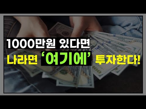 1000만원 종자돈 있다면 나는 '여기에' 투자한다 / 부자 되는 주식투자 (1부)