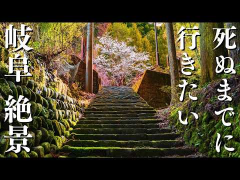 [Spring in Motosu City] 8 spectacular views of Gifu that you must see before you die - JAPAN in 4K