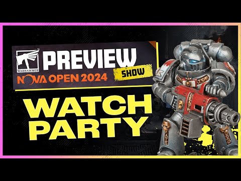 Warhammer NOVA Open Preview Show Live Reactions | After Dark