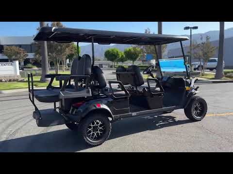 New 2024 KANDI America Kruiser 6P Lithium LSV Street Legal Golf Cart For Sale In Corona, CA