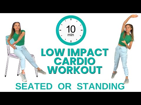 Low Impact Cardio Workout - 10 Minute at Home Workout