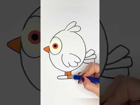 How to Draw a Cute Chick! 🐥🎨