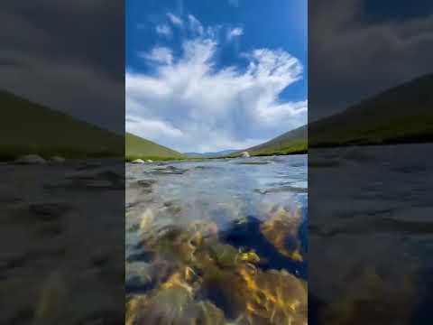 Water sound Deosai #trending #travelvlog #adventure #mountains #travelerspk #river #deosai