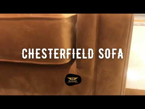 Chesterfield Sofa - Buy Luxury Chesterfield Sofa online from Gharnish Furnitures Hyderabad