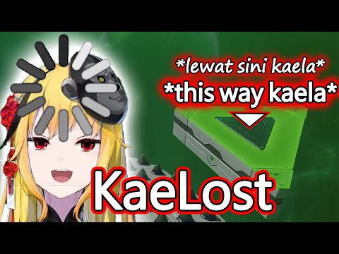 Kaelost, on a straight line, but still lost