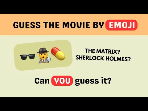 Movie Quiz | Guess the Movie by Emoji