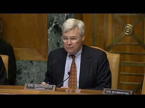 Chairman Whitehouse Opens Drug Caucus Hearing on Cartel Shell Companies