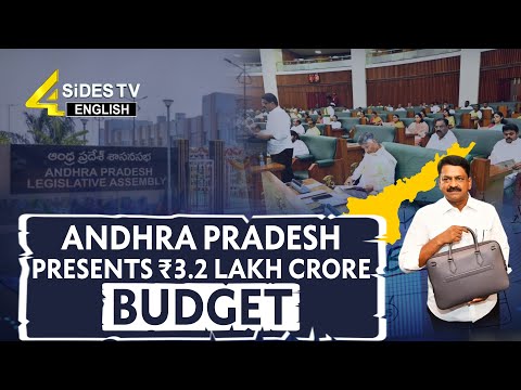 Andhra Pradesh Presents ₹3.2 Lakh Crore Budget | AP News | 4Sides TV English