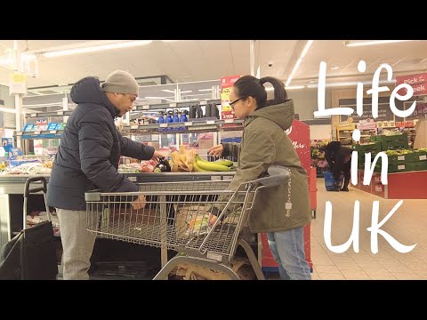 daily life in UK | we're pregnant, days in my life, grocery shopping vlog