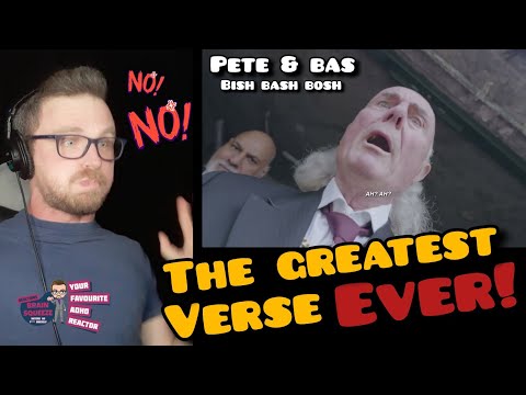 Pete & Bas - BISH BASH BOSH (ADHD REACTION) | COULD BE THE GREATEST VERSE EVER!!!!!