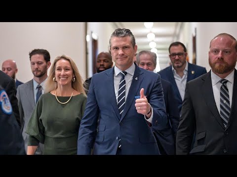 Watch live: Pete Hegseth confirmation hearing in Washington, D.C.