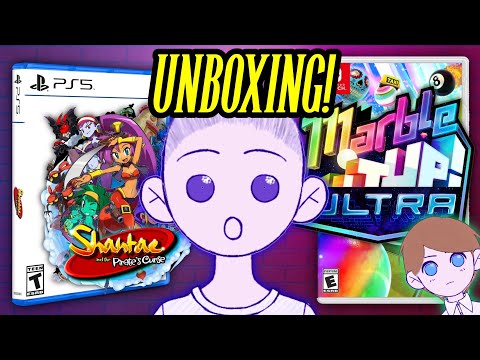 UNBOXING: Shantae & The Pirate's Curse! & Marble It Up! | PS5 & Nintendo Switch!