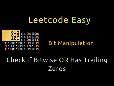 Check if Bitwise OR Has Trailing Zeros - Leetcode 2980 - Python