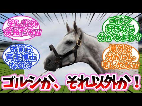 【競馬】ゴルシを当てるクイズに対するみんなの反応集【ゴールドシップ】