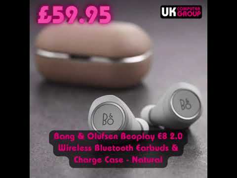 Bang & Olufsen Beoplay E8 2.0 Wireless Bluetooth Earbuds & Charge Case - Natural £59.95 👇🔥🔥🔥